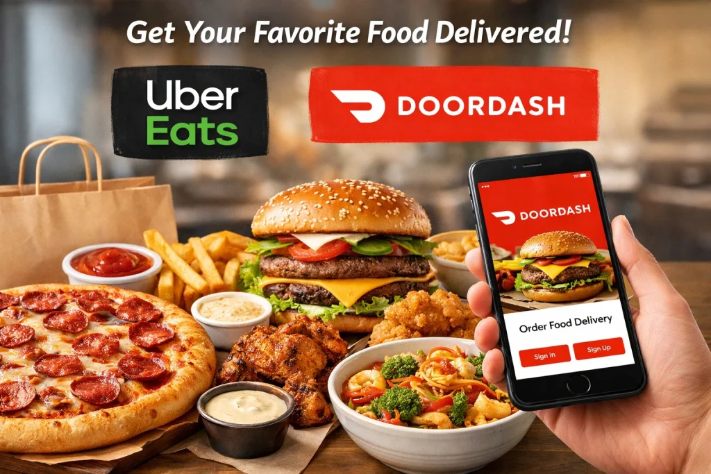uber eats or doordash
